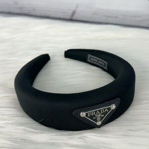 Black Satin Headband